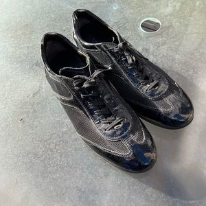 Tods black mens sneaker w ecco insoles